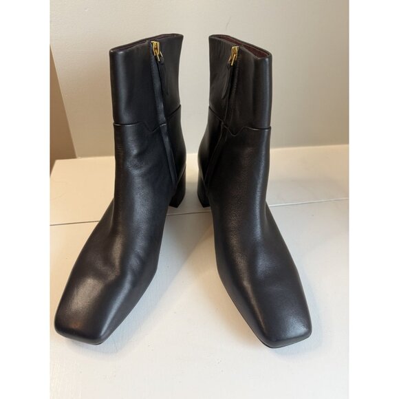 SARTO by Franco Sarto Flexa Fabiene Bootie Women Size 11 Black Leather New $200 - Picture 10 of 16